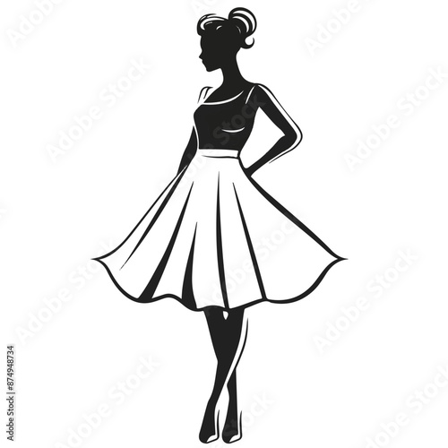 shillouet fashion girl logo b20 photo