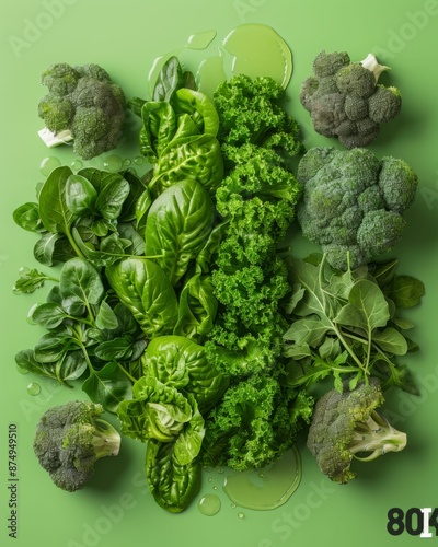 sayuran hijau segar seperti kangkung, bayam, sawi, dan brokoli adalah makanan sehat yang kaya akan vitamin dan mineral yang baik untuk tubuh.