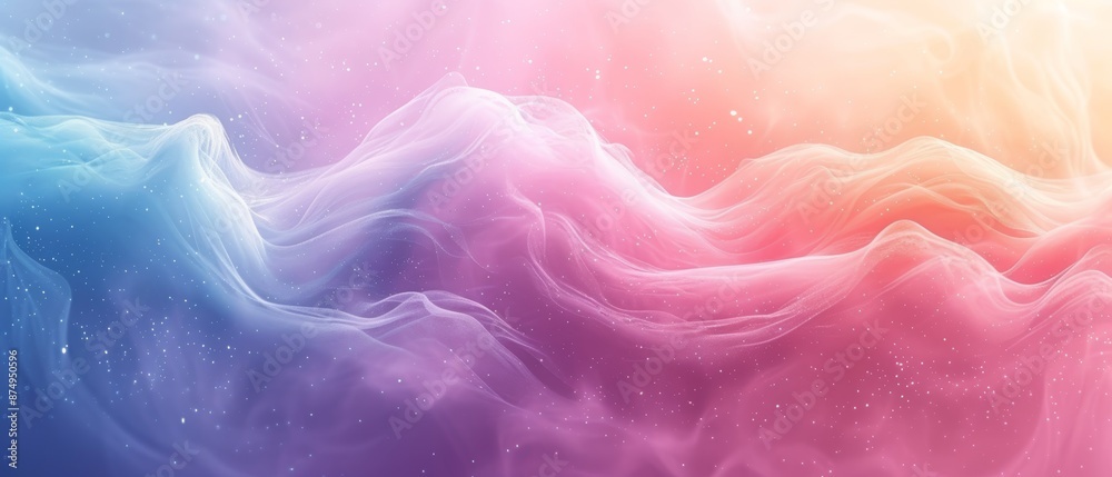 beautiful abstract minimal pastel banner background colorful light banner copy space area