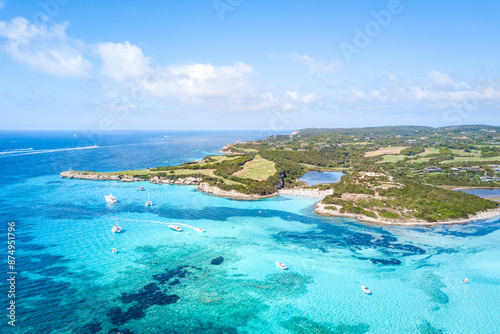 Obraz na płótnie Pointe de Sperone near Bonifacio in Corsica, France w salonie