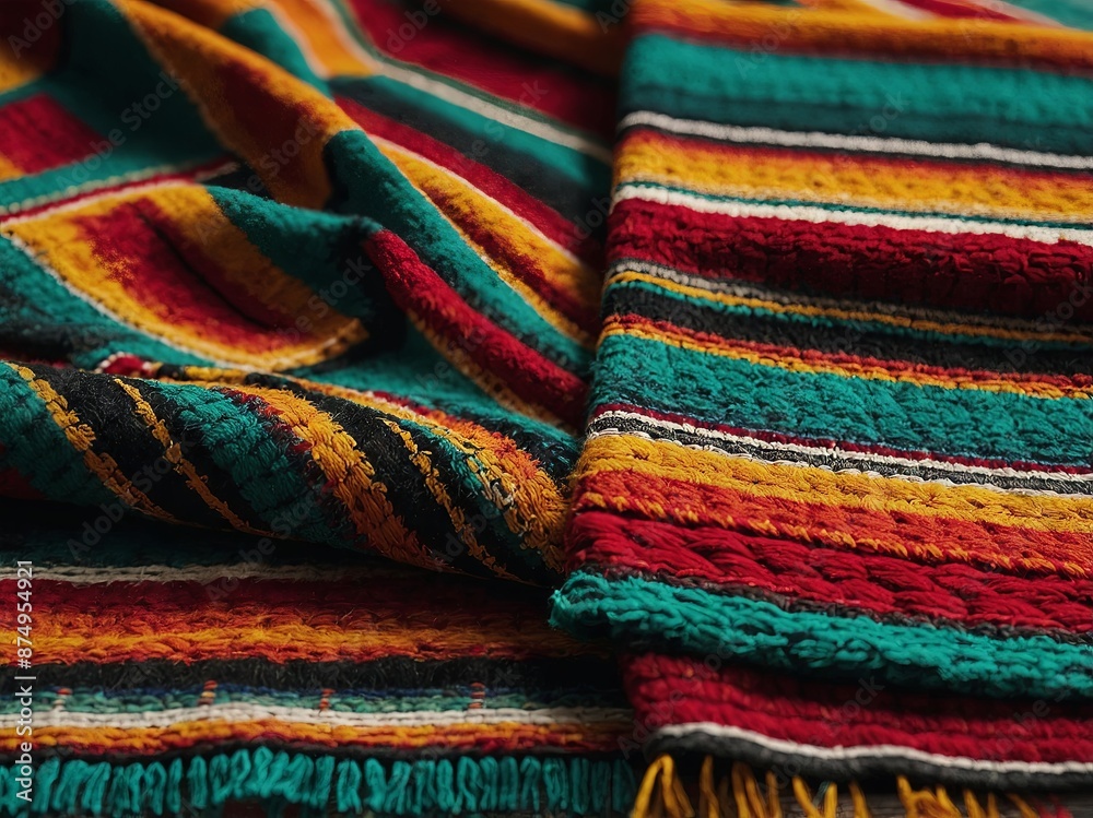 Mexican poncho cinco de mayo rug serape fiesta traditional background with stripes. Mexican poncho cinco de mayo rug serape fiesta traditional background with stripes.