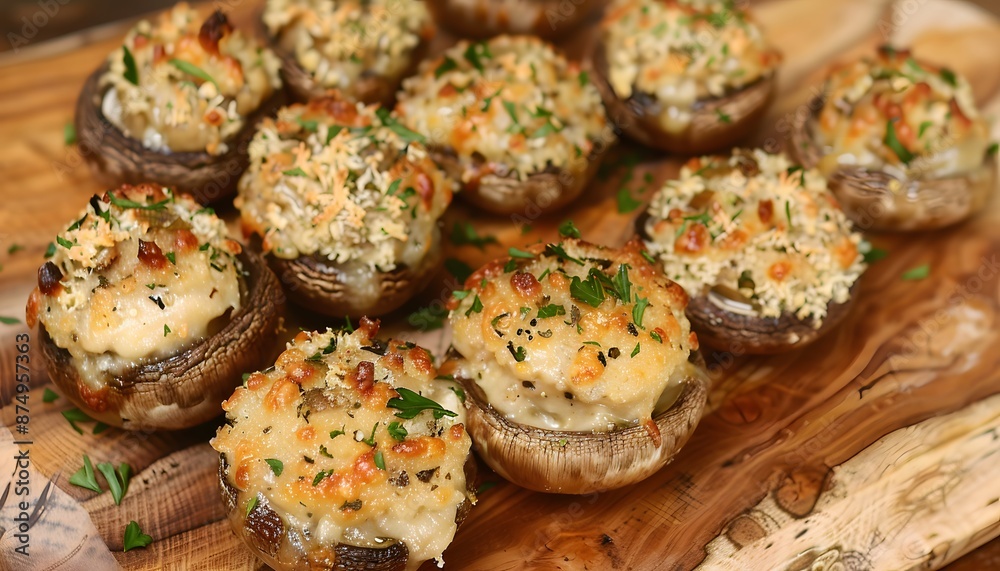 Delicious Stuffed Mushrooms Appetizer Delicious Stuffed Mushrooms Appetizer