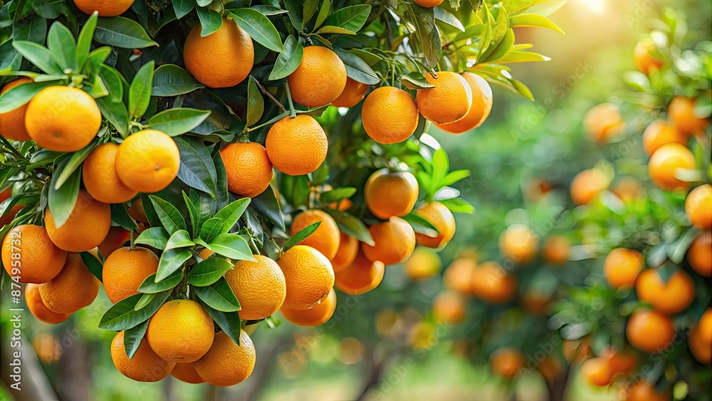 Orange tree with ripe fruits ready for harvest, orange, tree, ripe, fruits, harvest, citrus, leaves, green, agriculture, organic Orange tree with ripe fruits ready for harvest, orange, tree, ripe, fruits, harvest, citrus, leaves, green, agriculture, organic