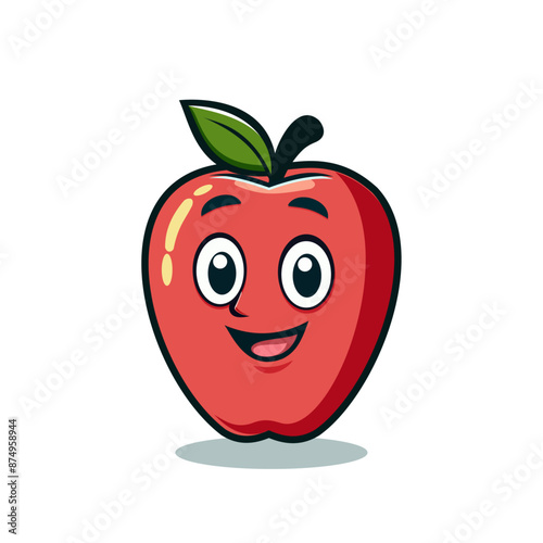 cute and adorable fruit cartoon characters