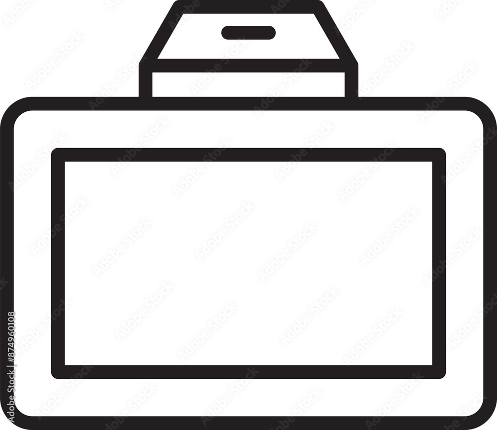 Identification Card Icon Identification Card Icon