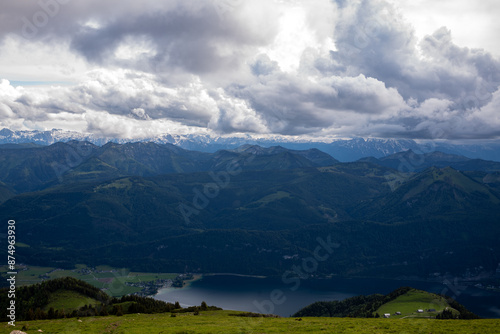 landscape with clouds