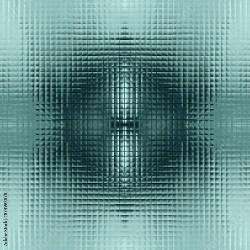 Reeded acrylic corrugated plastic texture. Diamond wavy sheet vector paper design. Luxury modern iridescent blurry glass. Reflection refraction effect. Clear fluid fluted stage. Polycarbonate gradient