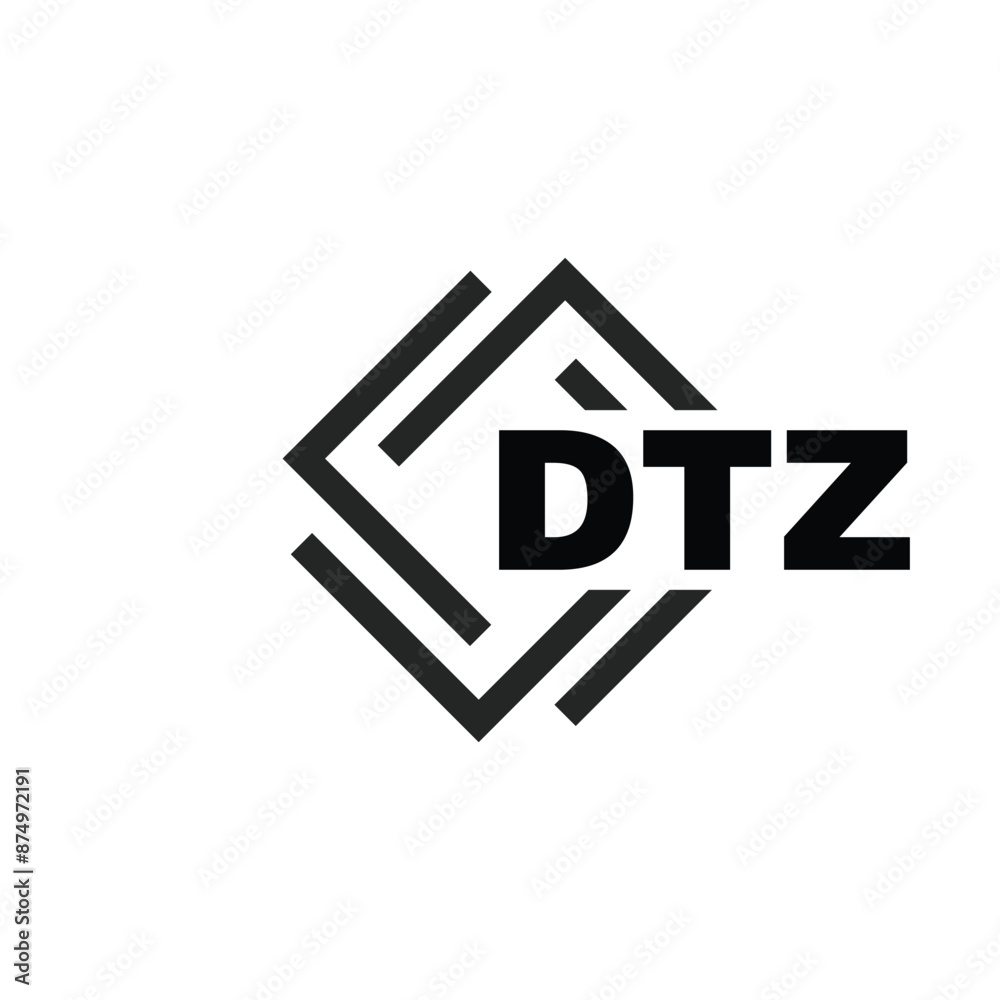 DTZ letter logo design on white background. DTZ logo. DTZ creative initials letter Monogram logo icon concept. DTZ letter design DTZ letter logo design on white background. DTZ logo. DTZ creative initials letter Monogram logo icon concept. DTZ letter design
