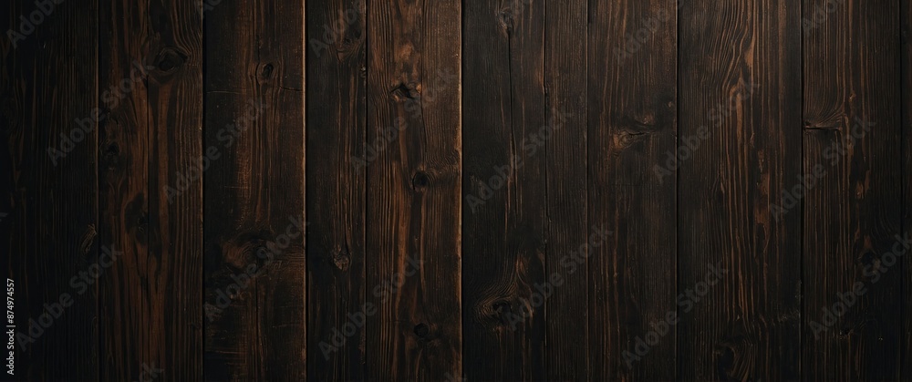 A dark wooden wall with aged, distressed wood planks, showcasing the beauty of old world charm and texture Created with. A dark wooden wall with aged, distressed wood planks, showcasing the beauty of old world charm and texture Created with.