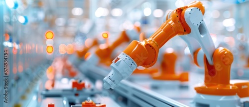 Wallpaper Mural Precision Programming of Robotic Systems for Component Production in Modern Factory Setting Torontodigital.ca