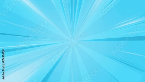 Abstract Blue and White Moving Background Animation - Anime Background