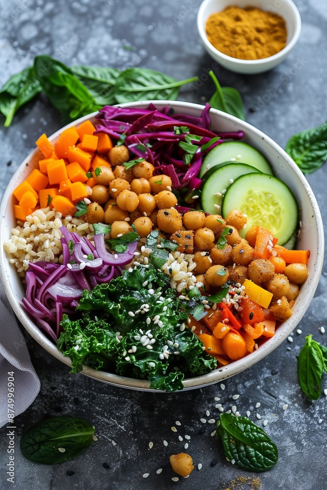Vibrant Vegan Buddha Bowl, Nutrient-packed, Fresh, Wholesome, Plant-powered, Vibrant Vegan Buddha Bowl, Nutrient-packed, Fresh, Wholesome, Plant-powered,