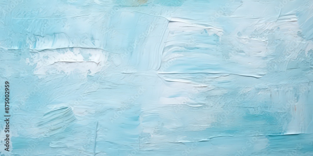 Abstract Blue and White Painting Abstract Blue and White Painting