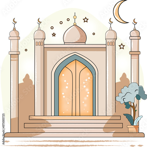 Mosque illustration