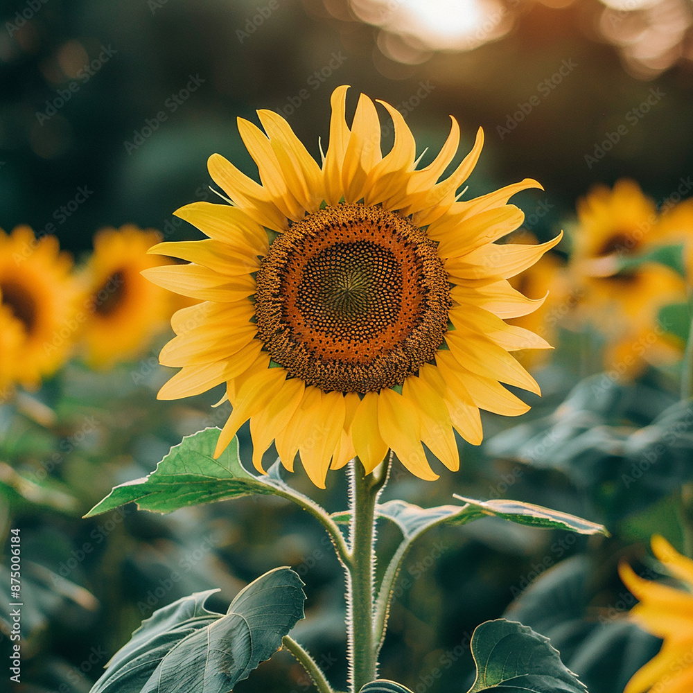 Naklejka premium Sunflower