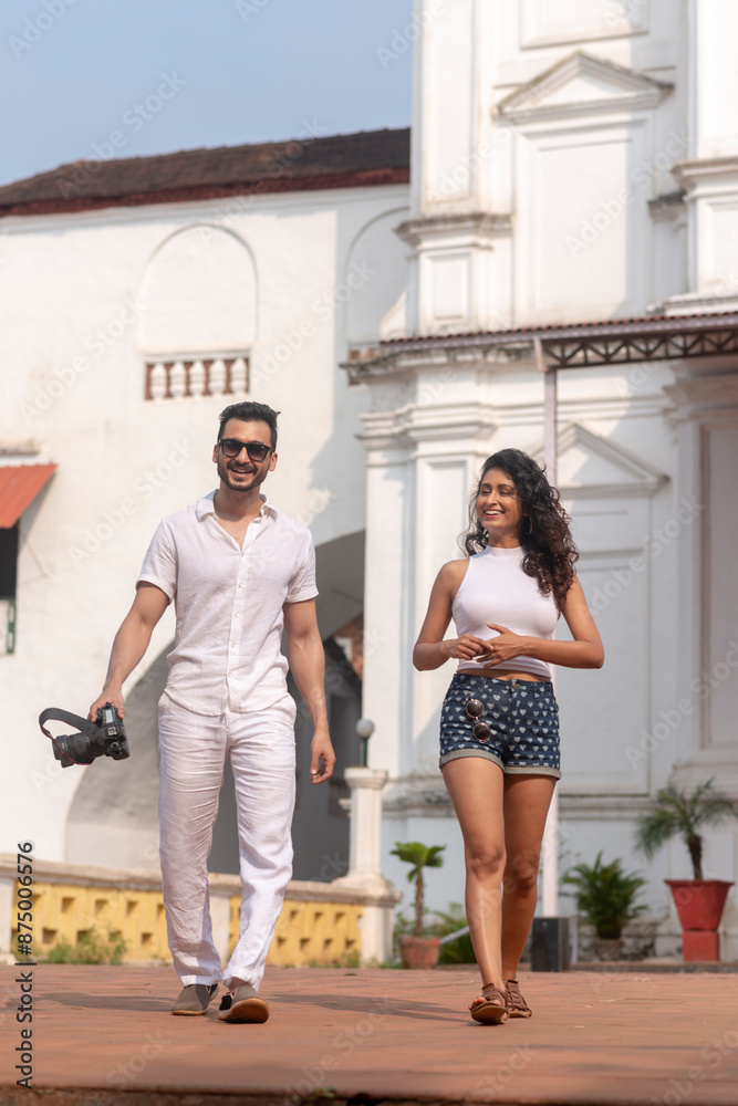 Obraz premium couple on holiday