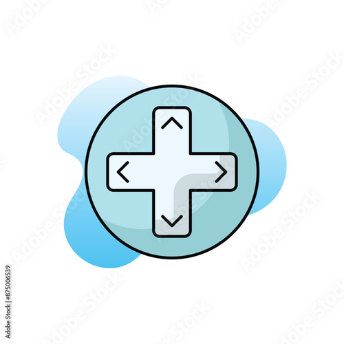 Arrow Button vector icon