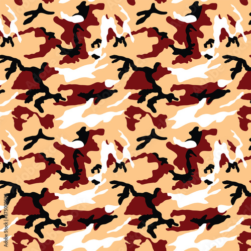 Abstract grunge camouflage, seamless texture, military camouflag