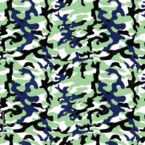 Abstract grunge camouflage, seamless texture, military camouflag