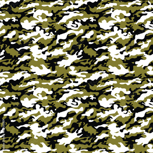 Abstract grunge camouflage, seamless texture, military camouflag