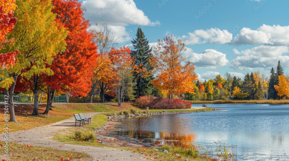 A Magnificent, Colorful Fall Day In Jacques Cartier Park A Magnificent, Colorful Fall Day In Jacques Cartier Park