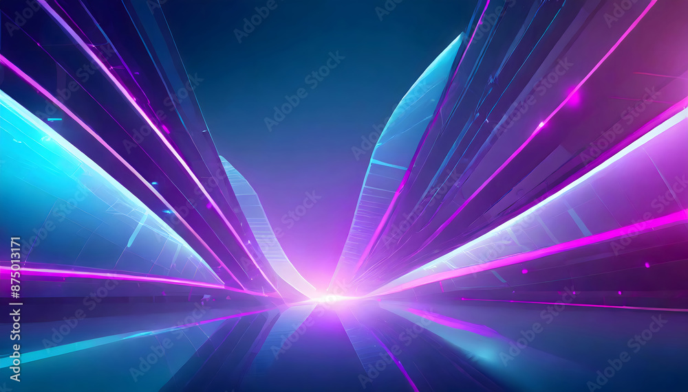 futuristic shape background. Generative AI. futuristic shape background. Generative AI.