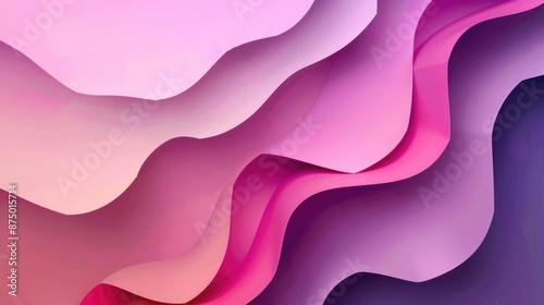 Abstract colorful geometric shape design paper background in pink and violet hues