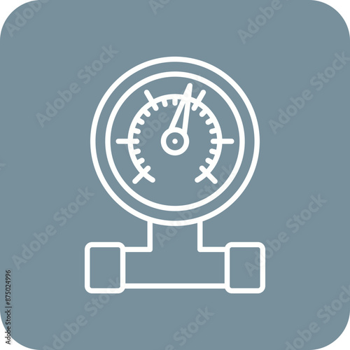 Pressure gauge Icon