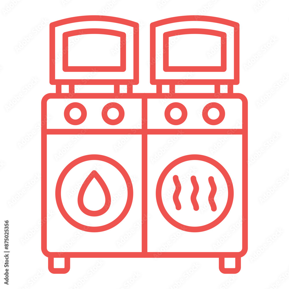 Washing machine Icon Washing machine Icon