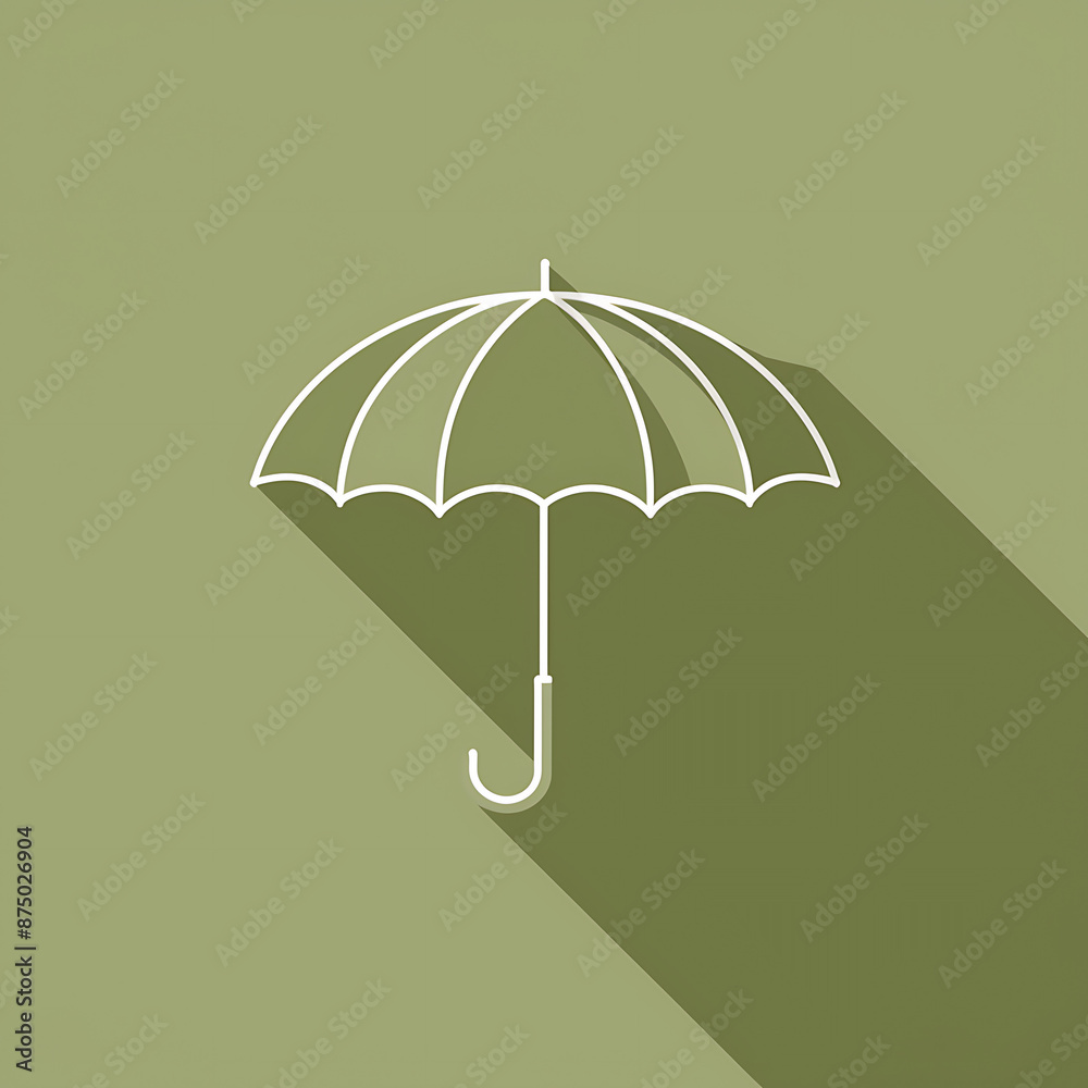 Minimalist Umbrella Illustration
Minimalist Umbrella Illustration