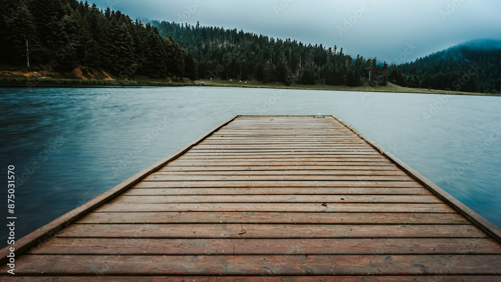 Obraz premium Payolle ponton centré