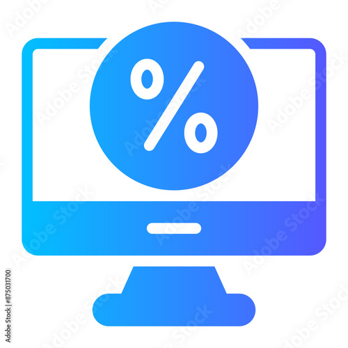 computer gradient icon