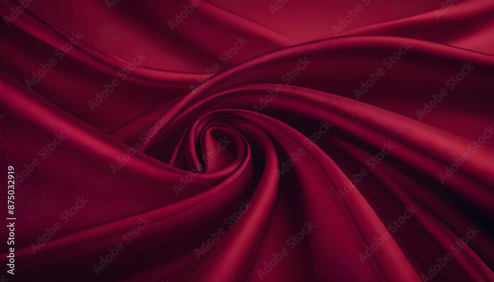 Fototapeta premium luxury cloth or liquid wave background. Generative AI.