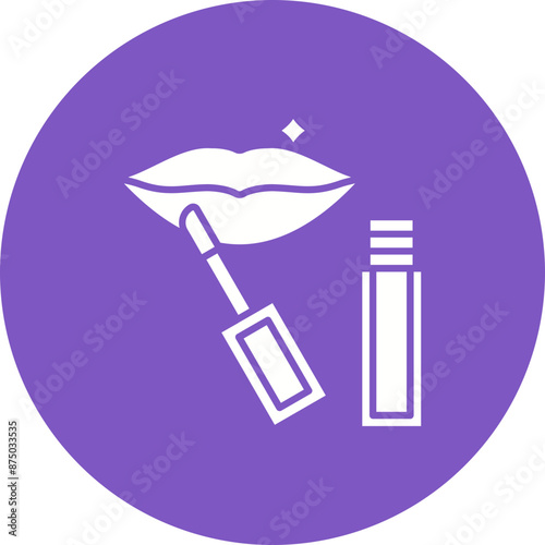 Lip makeup Icon