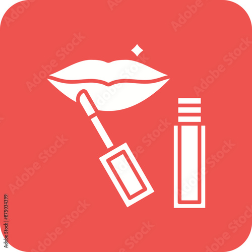 Lip makeup Icon