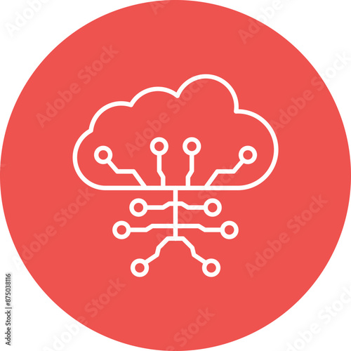 Cloud computing Icon