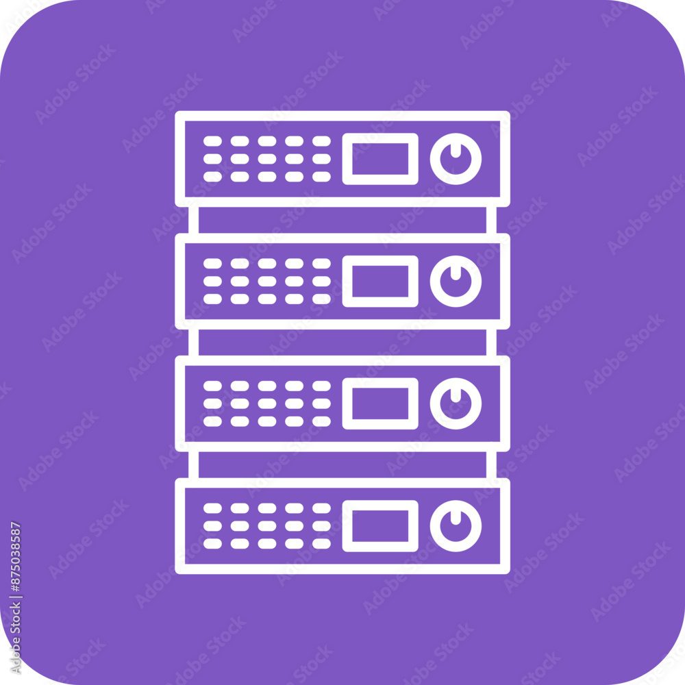 Fototapeta premium Server Icon