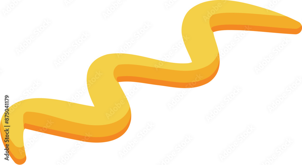 Yellow mustard splashing in a wavy line, isolated on white background Yellow mustard splashing in a wavy line, isolated on white background