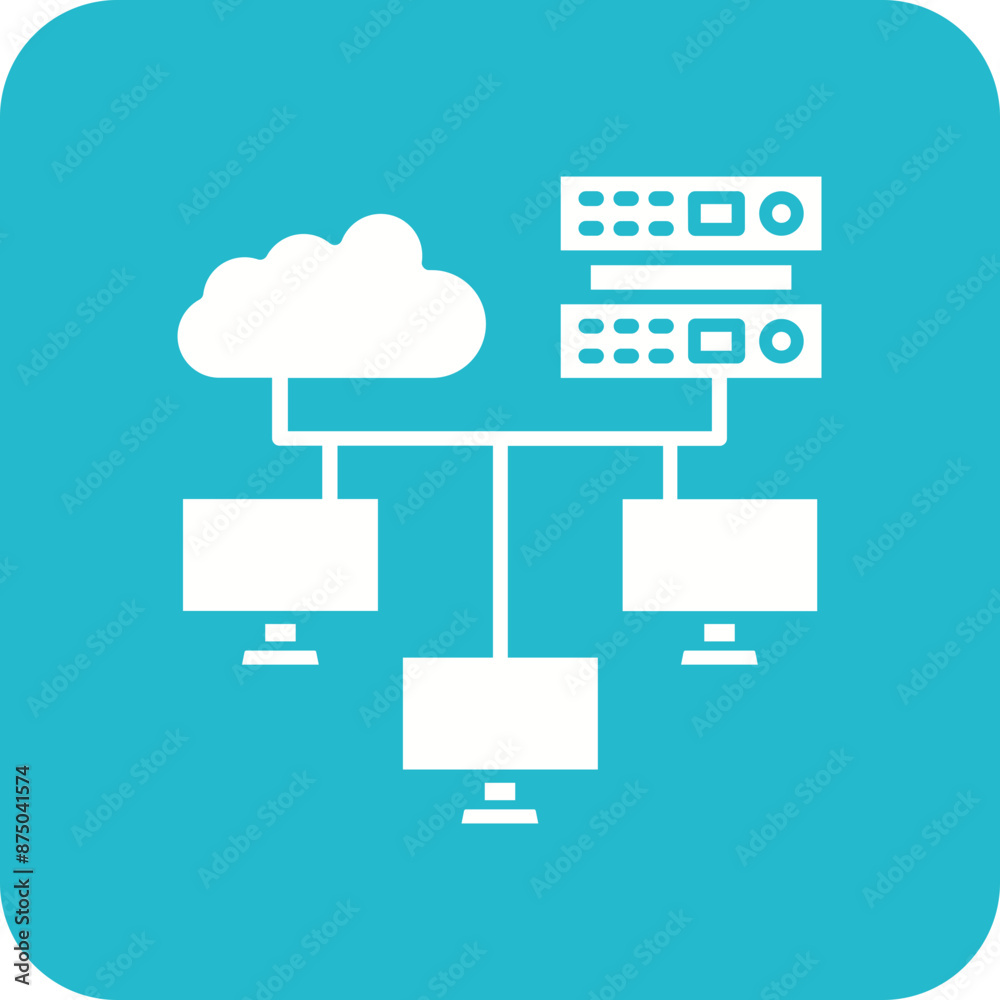 Edge Computing Icon Edge Computing Icon