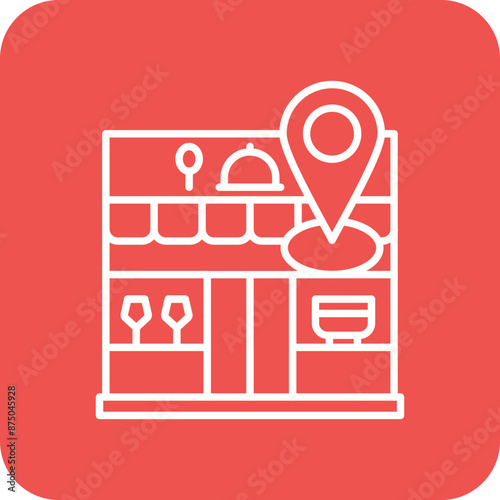 Restaurant location Icon