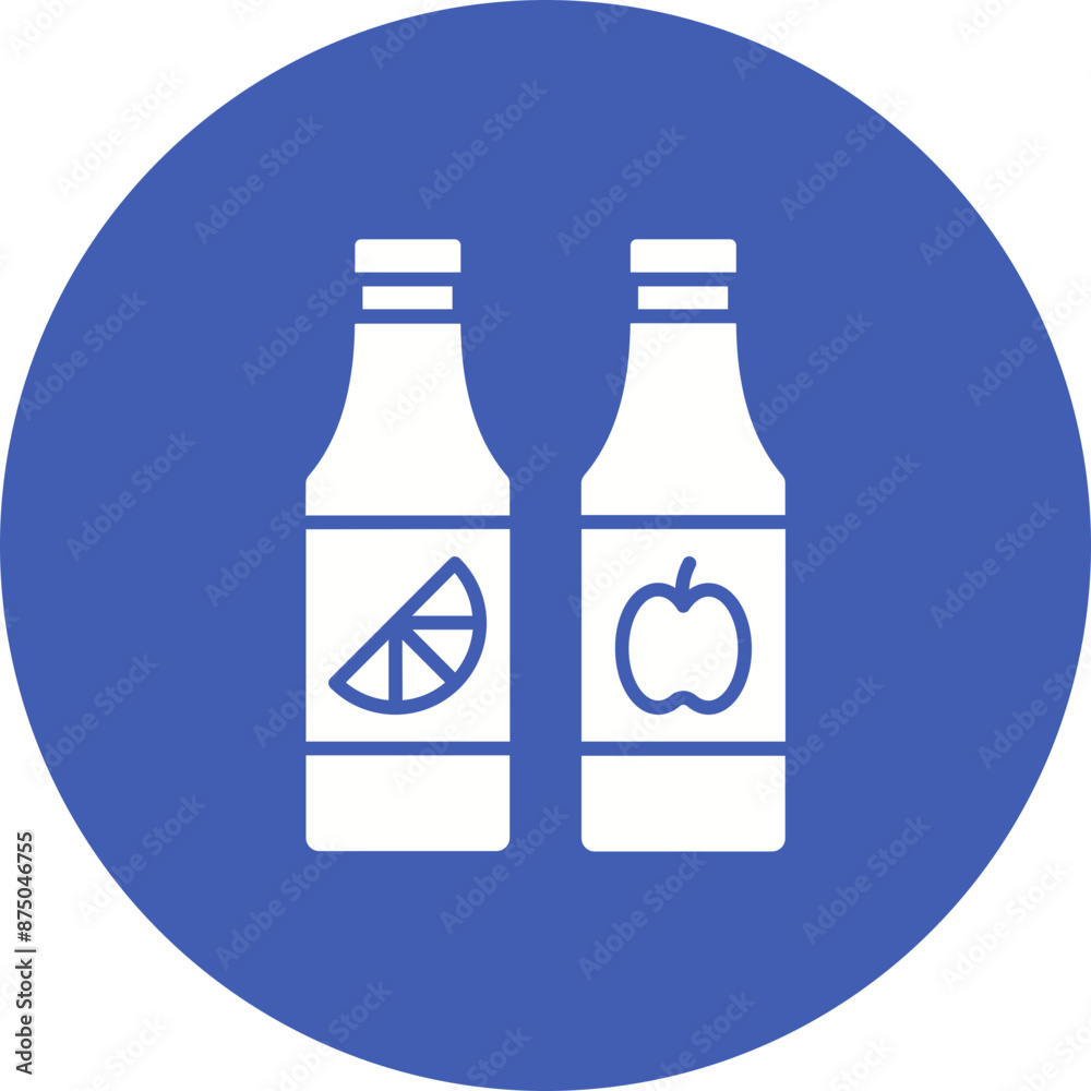Juice bottles Icon Juice bottles Icon
