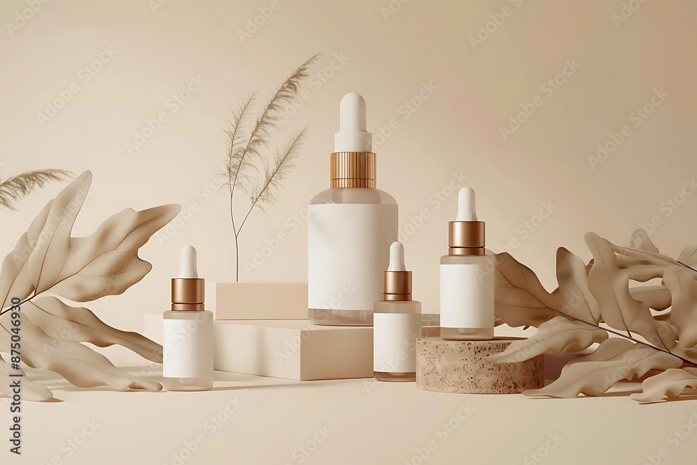 spa composition of natural cosmetic mock up spa composition of natural cosmetic mock up