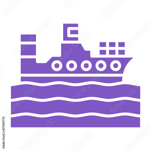 Cargo ship Icon