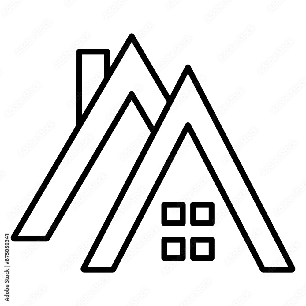 Roof Installation Icon