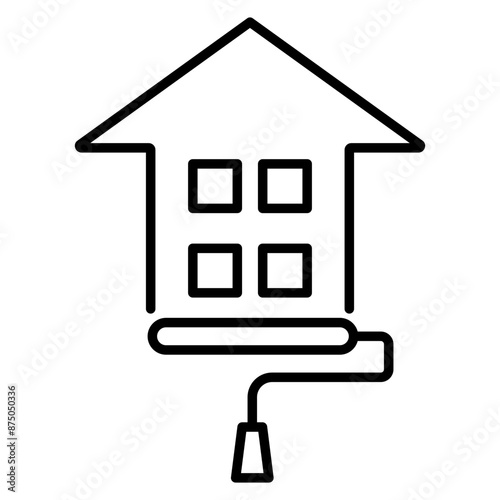 Exterior Finishing Icon