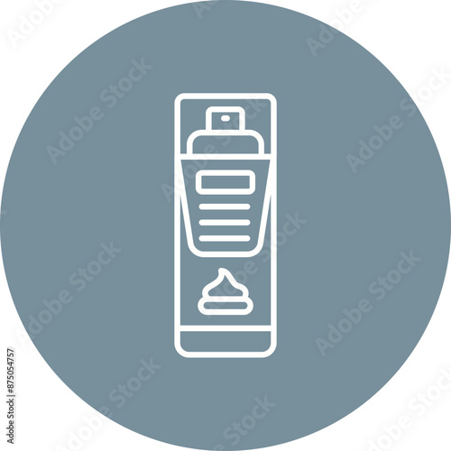 Shaving foam Icon