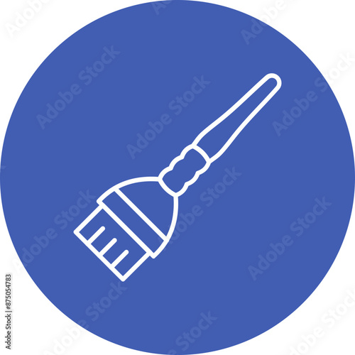 Hair dye brush Icon
