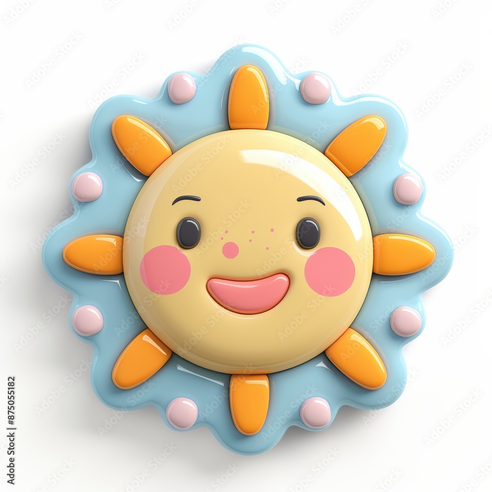 Smiling Sun Miniature Emblem Smiling Sun Miniature Emblem