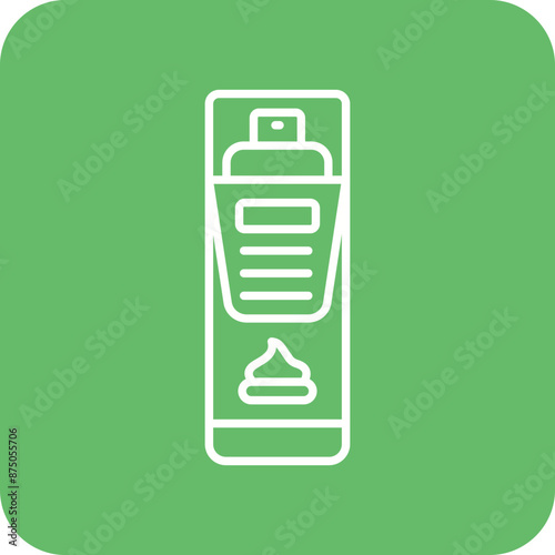 Shaving foam Icon