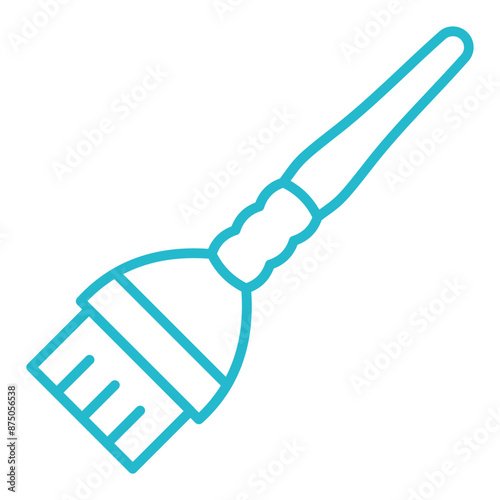 Hair dye brush Icon